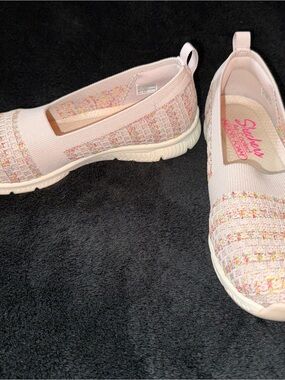 Skechers Air-cooled Memory Foam Slip-On Knit Sneakers - Sherbet (Rainbow) Skies